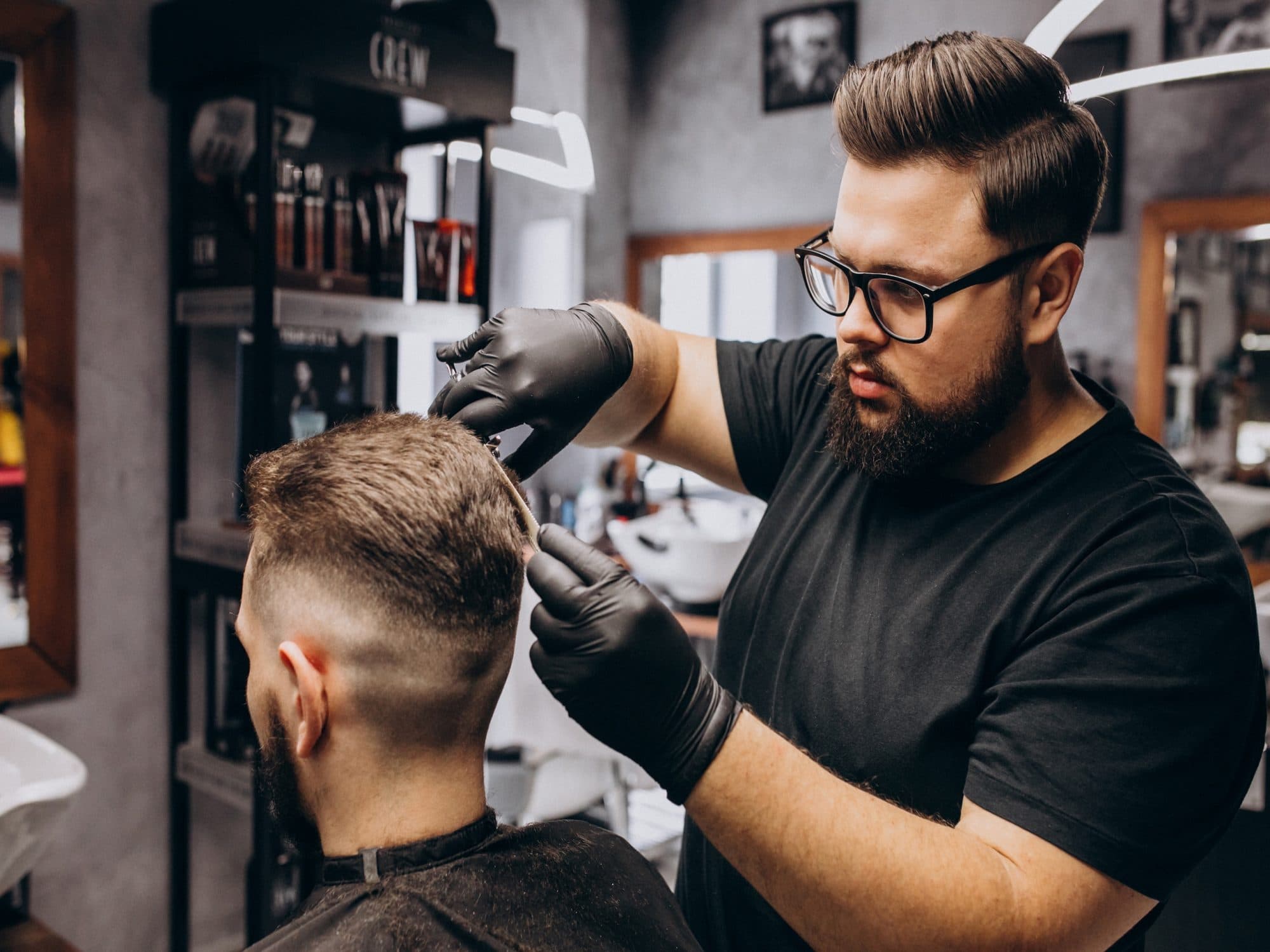 Barbershop à remettre à Lucens, centre du village