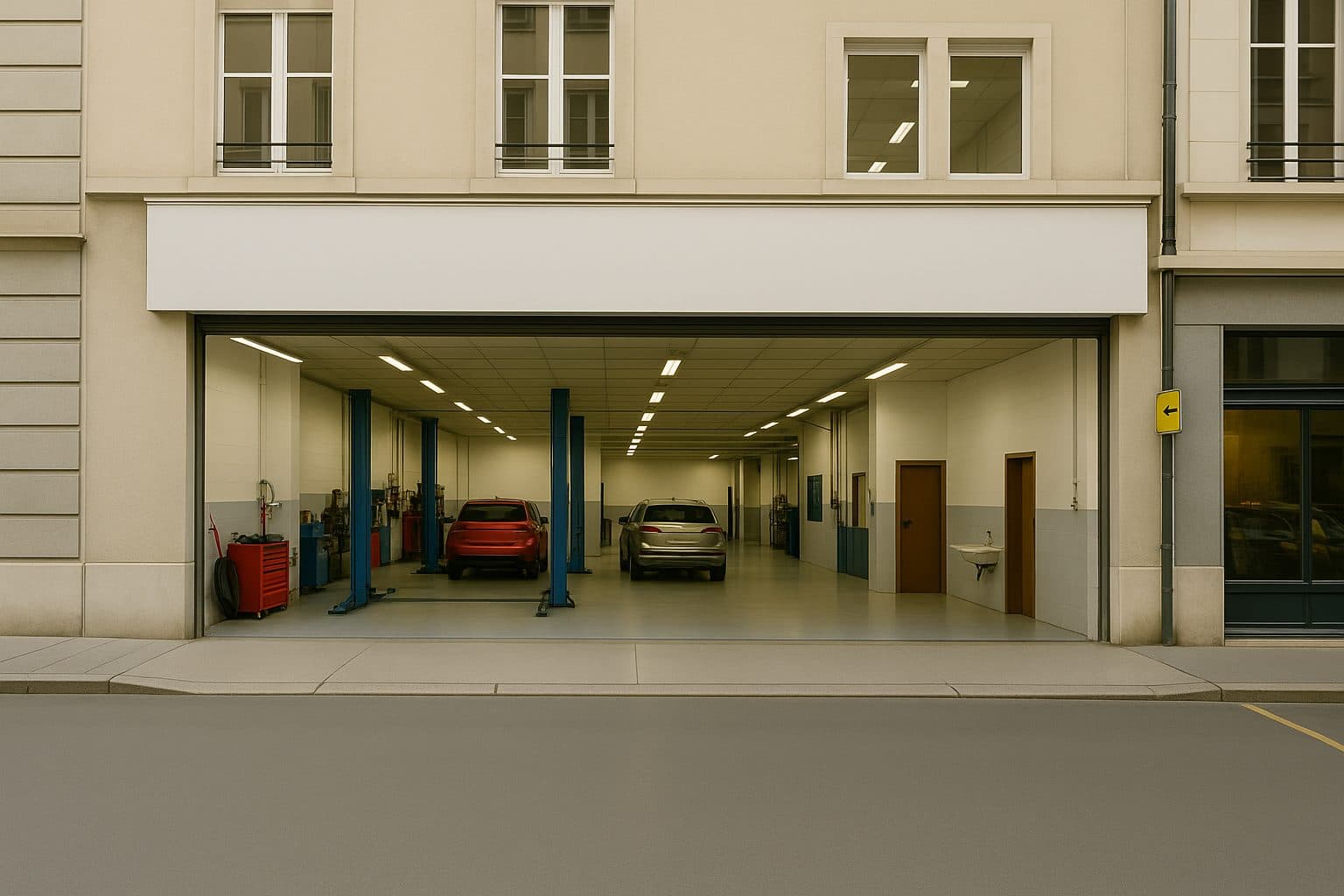 Garage automobile à vendre à Genève centre-ville