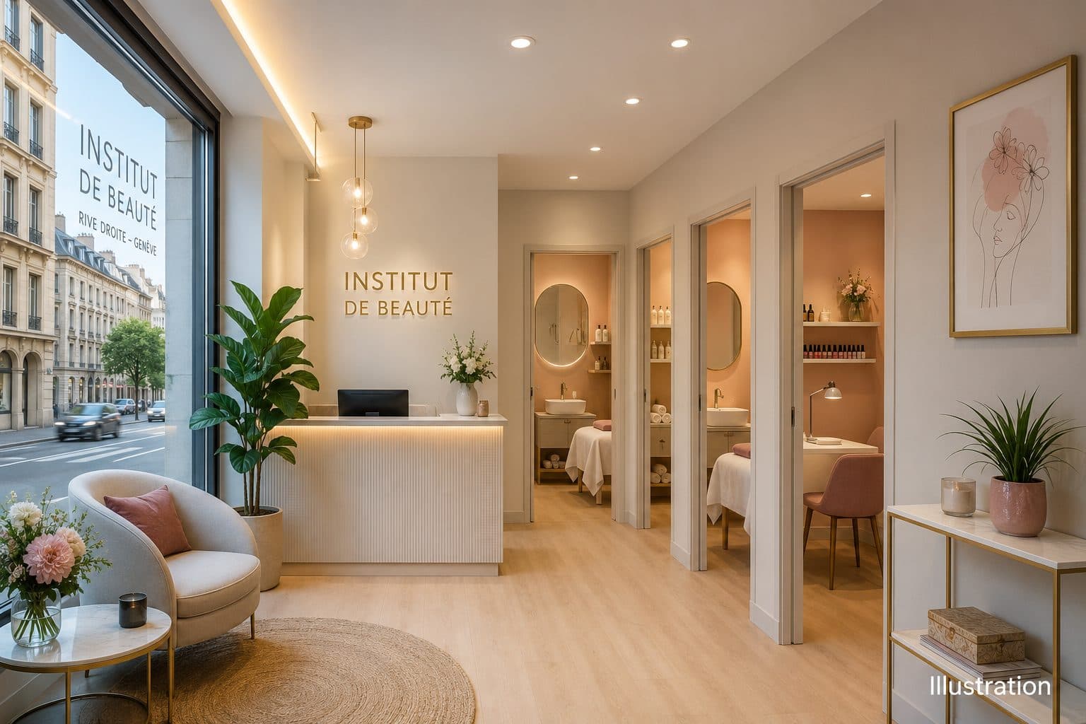Institut de beauté à vendre à Genève Rive droite